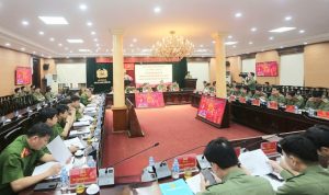 Công an thành phố Hà Nội tổ chức Lễ phát động đợt sinh hoạt chính trị đặc biệt