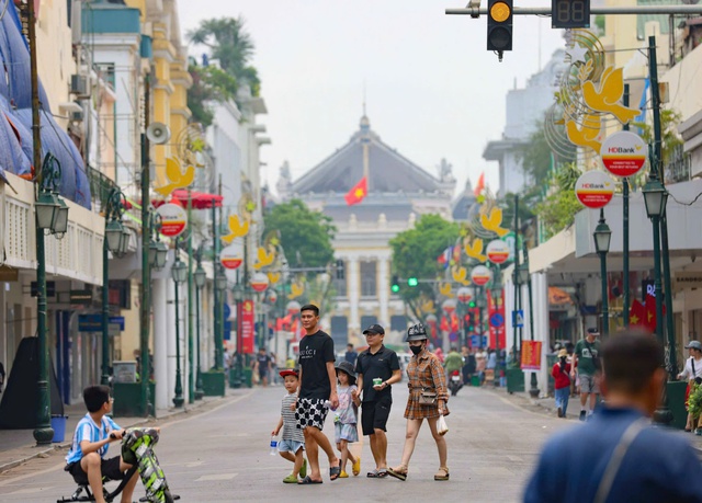 Tổng khách du lịch đến Hà Nội quý I/2025 ước đạt hơn 7 triệu lượt